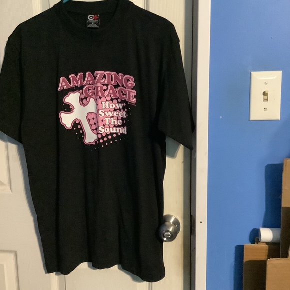 C+ Premium Activewear Super Heavy T-Shirt Amazing Grace Size M - Picture 1 of 16